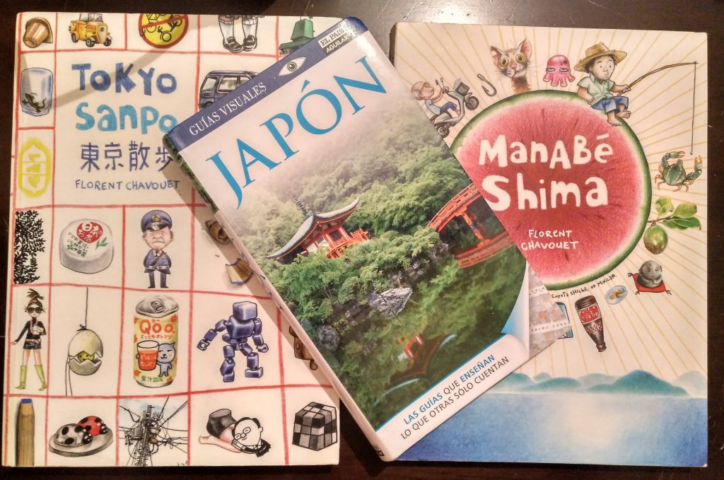 Libros que compré antes de ir a Japón